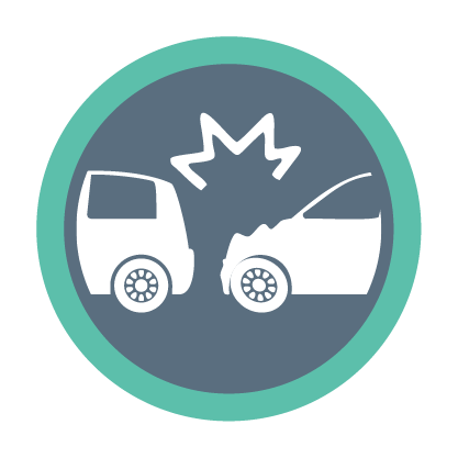 low accident cost icon