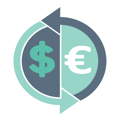 quick deposit refund icon