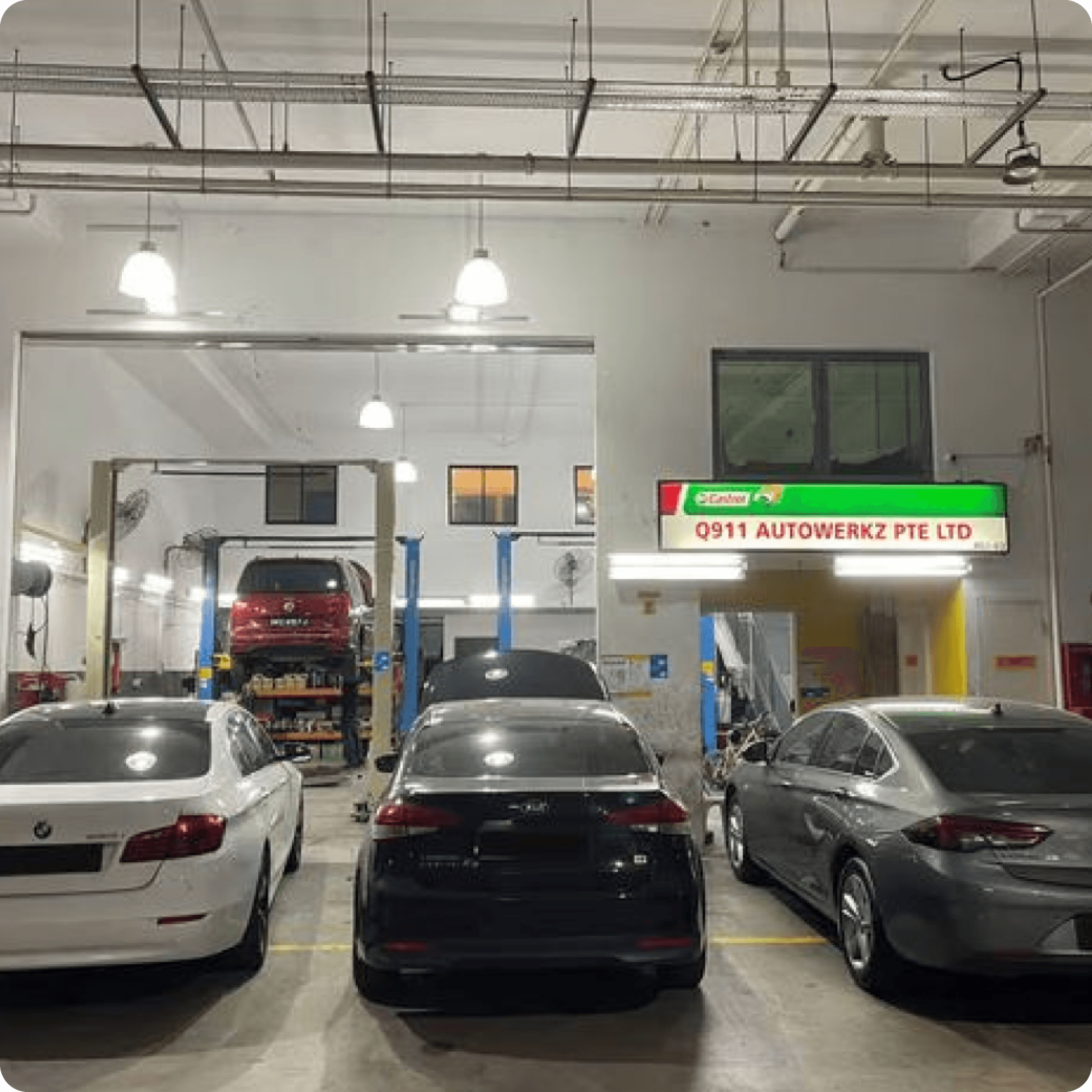 Fresh Cars workshop exterior view